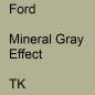 Preview: Ford, Mineral Gray Effect, TK.